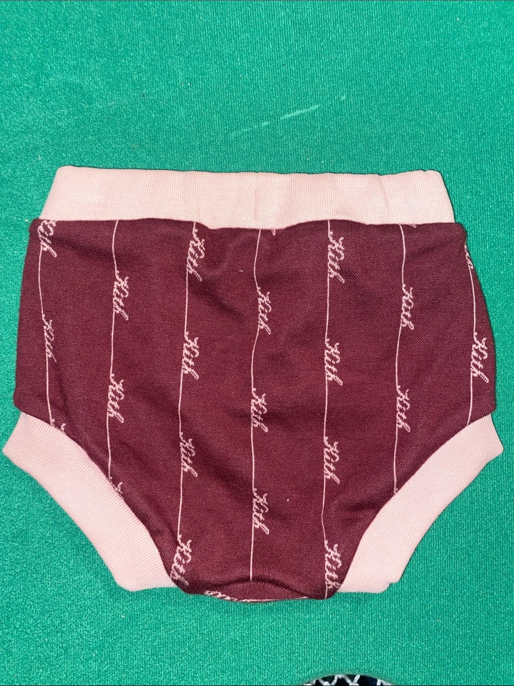 Kith Kids Maroon & Light Pink Logo Knit Two-Piece Set - Picture 3 of 7